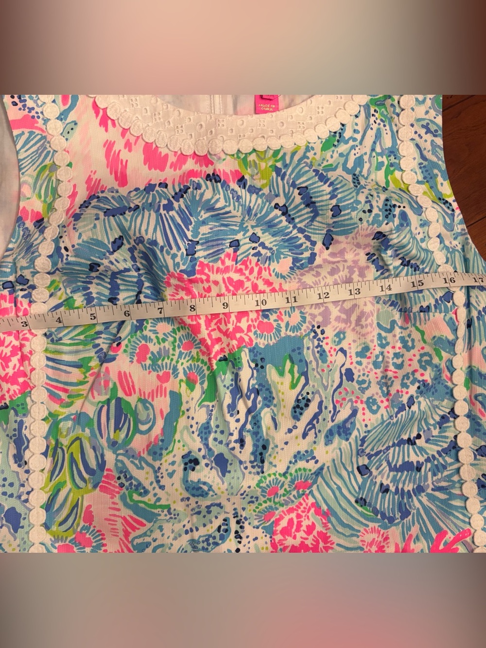 Lilly Pulitzer Coral Reef Mila Print Shift Dress NWT Size 12 - Picture 8 of 11